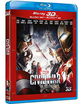 Comparativa de las ediciones Blu-ray 3D y 2D de Capitán América: Civil War
