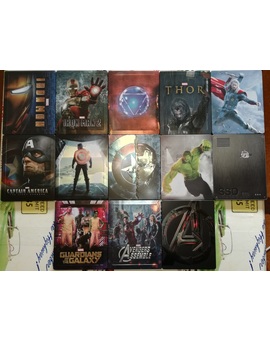 Marvel/Disney. La familia al Completo en Steelbooks!