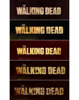 Evolución del Logo The Walking Dead!