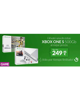 Game anuncia una rebaja temporal de packs de Xbox One S