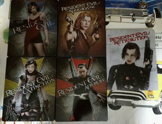 Saga Resident Evil en Steel!