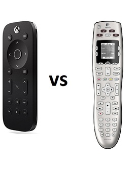 DUDA. Mando Multimedia XBOX ONE VS Logitech Harmony 600