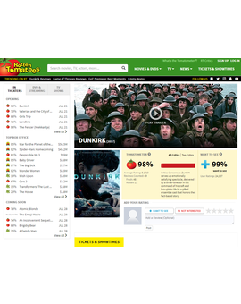 Dunkirk recibe muy buenas criticas iniciales!!!!!!