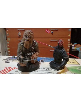 Bustos Star Wars Collection. Darth Maul + Chewbacca!