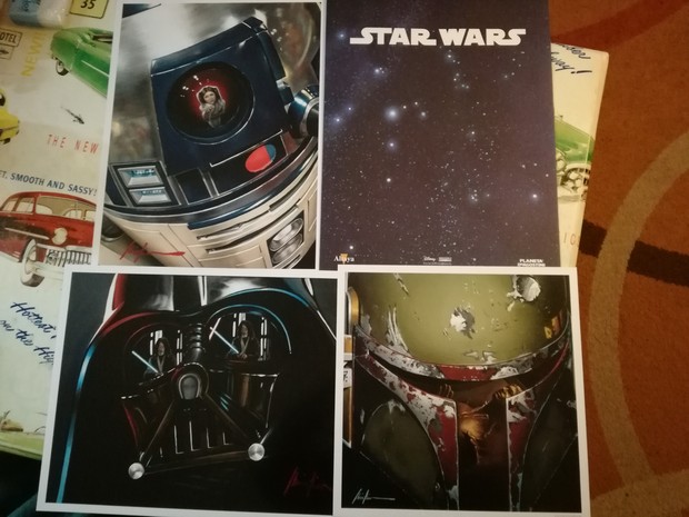 Litografias Star Wars.