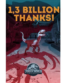 Nuevo poster JW2, para celebrar los 1300 millones de recaudación!!