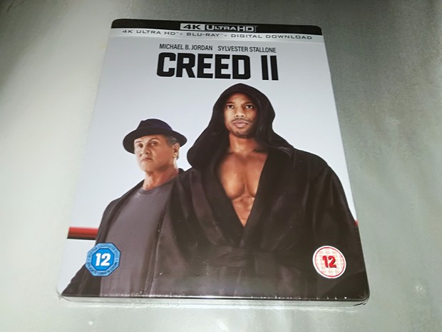 Ya en casa!! Creed 2 Steelbook!