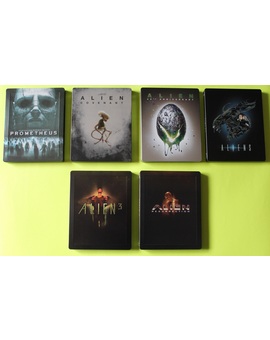 Saga Alien+Precuelas Steelbook.