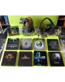 Colección Bluray Alien+Precuelas+VS