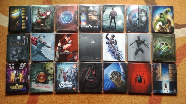 Marvel Cinematic Universe, Steelbook Collection.