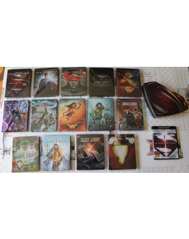 Colección DCU. Steelbooks + Caja S (USA) + MoS 4k.