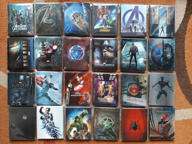 Marvel Cinematic Universe, Steelbook Collection.