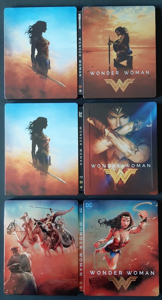 Wonder Woman Steelbooks Collection!