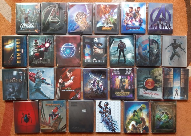 Marvel Cinematic Universe, Steelbook Collection.