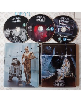 Star Wars A New Hope Steelbook 4k Zavvi.