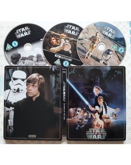 Star Wars Return Of Jedi, Steelbook 4k Zavvi.