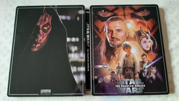 Star Wars The Phantom Menace Steelbook 4k Zavvi.