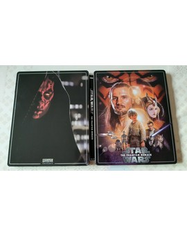 Star Wars The Phantom Menace Steelbook 4k Zavvi.