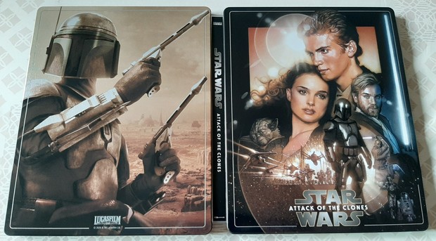 Star Wars Attack Of The Clones Steelbook 4k Zavvi.