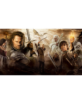 Comparativa ESDLA EL Retorno del Rey. (4k, Bds, DVD)