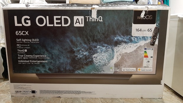 El bicho ha llegado. Mi primer tv alta gama.