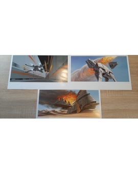 Litografías de Regalo (colección Naves Star Wars)
