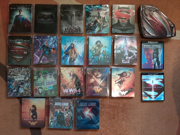 DCU, Snyderverse, o lo que sea. Mi Colección!! (Falta Shazam)