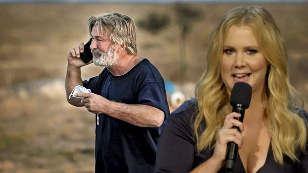 Amy Schumer intentó hacer un chiste sobre Alec Baldwin en los Oscar