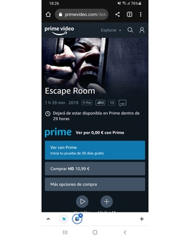 Escape Room Licencia renovada.