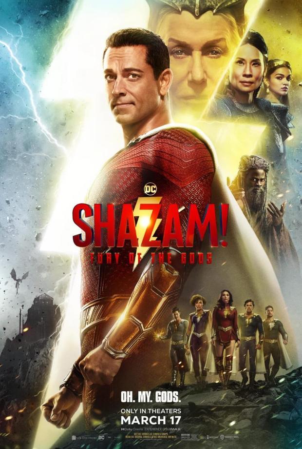 Tras fracaso en taquilla, Shazam 2 llegará a formatos digitales en abril