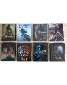 Predator Steelbooks (incluyen discos 4k los que existen)