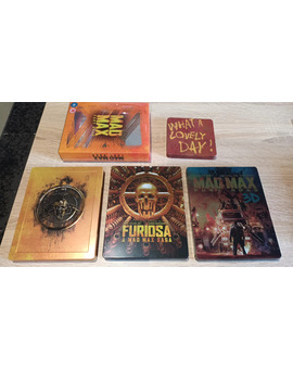 Furiosa/Fury Road Steelbooks.