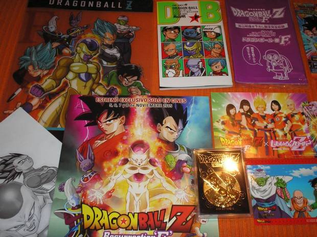 Mercha de la nueva peli de Dragon Ball. Foto 1.