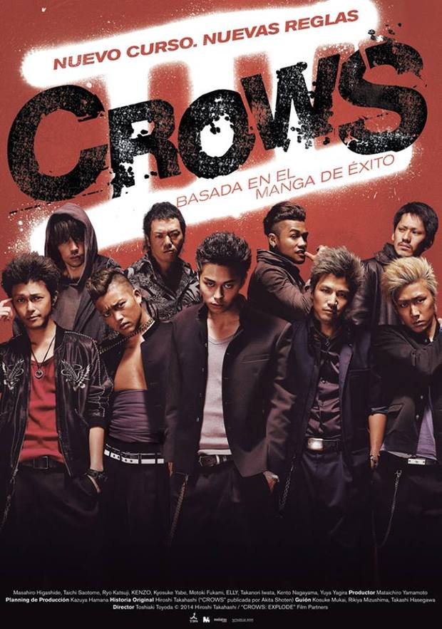 Será editada "Crows III" gracias a "M3" fecha; 7 octubre bluray y DVD.
