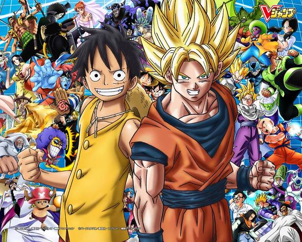 Nuevo Crossover de "Dragon Ball" y "One Piece".