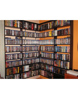 El resto de los DVD's y los blu's.