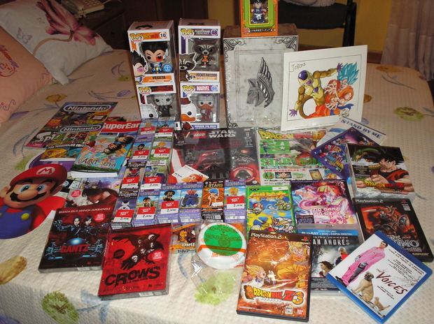 Regalos y compras del salón del manga de BCN.
