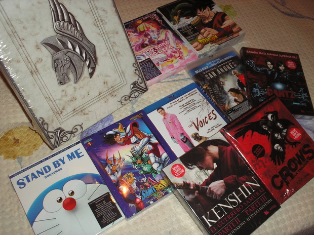 Solo las pelis que compre o me regalaron.