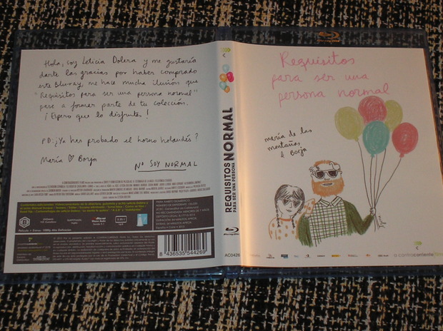 Muy chula portada reversible. Demanda una firma de Leticia Dolera.