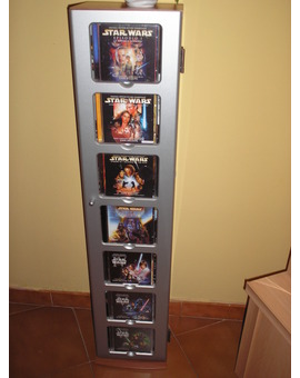 Mi mueble de BSO ya espera la nueva entrega de STAR WARS.