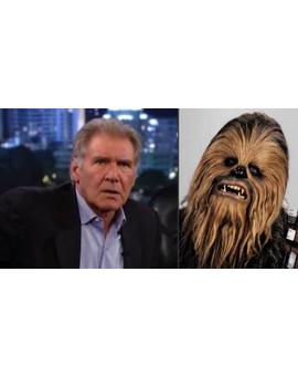 Harrison Ford y Chewbacca se reconcilian en Jimmy Kimmel Live