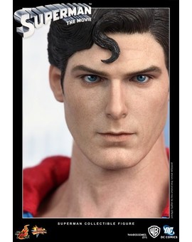Figurón Superman Christopher Reeve Primer Plano