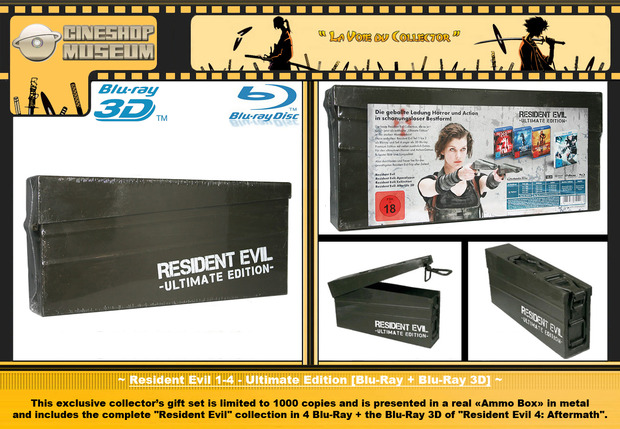 Resident Evil Ultimate edition (alemana)