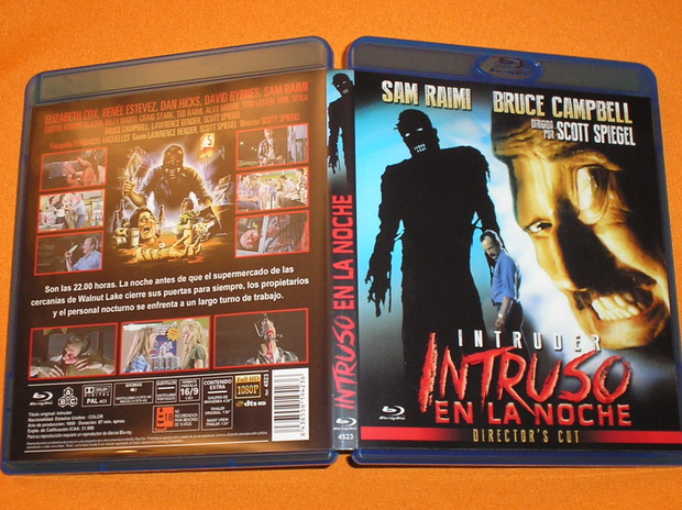 Intruso en la noche, portada 2 (reversible)