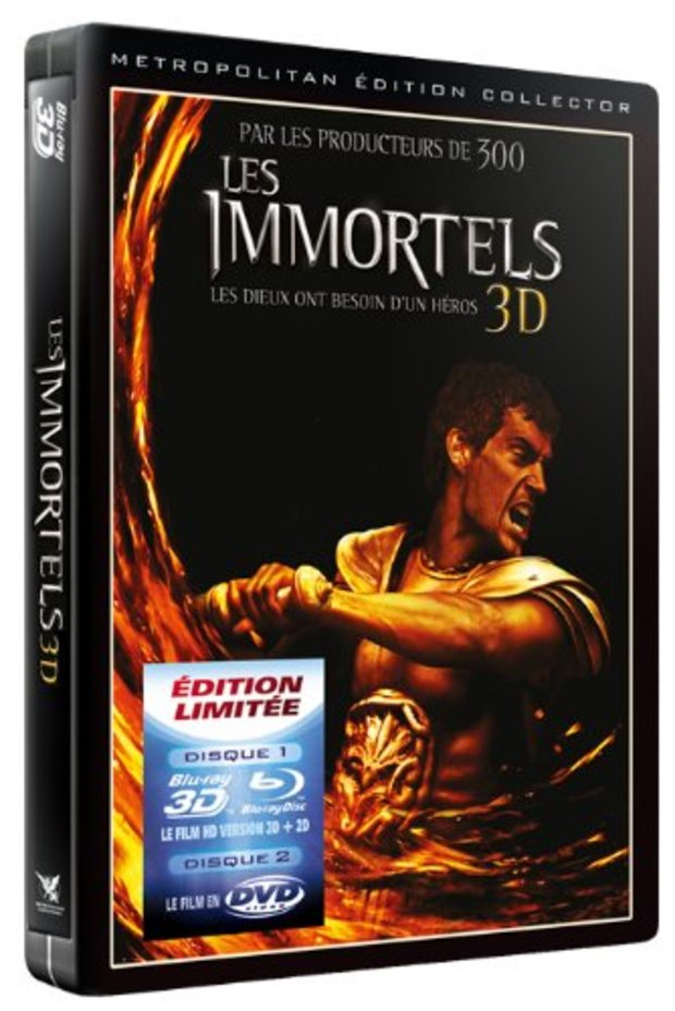 Inmortals 3D Steelbook (francia)