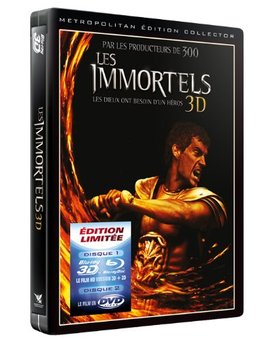 Inmortals 3D Steelbook (francia)