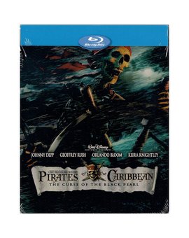 Pirates of the Caribbean The Curse of the Black Pearl Blu-ray SteelBook