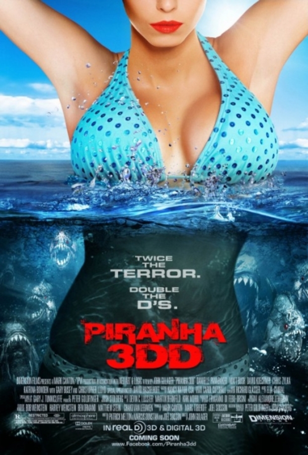 Y... otro póster de Piraña 3DD