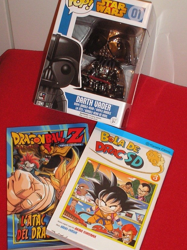 Un nuevo Funko Pop! y unos "Gokus de papel", jeje