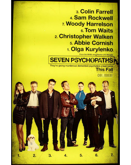 Seven Psychopaths (Póster)